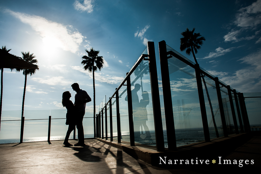 0009 Narrative Images La Jolla Engagement Session Sunset