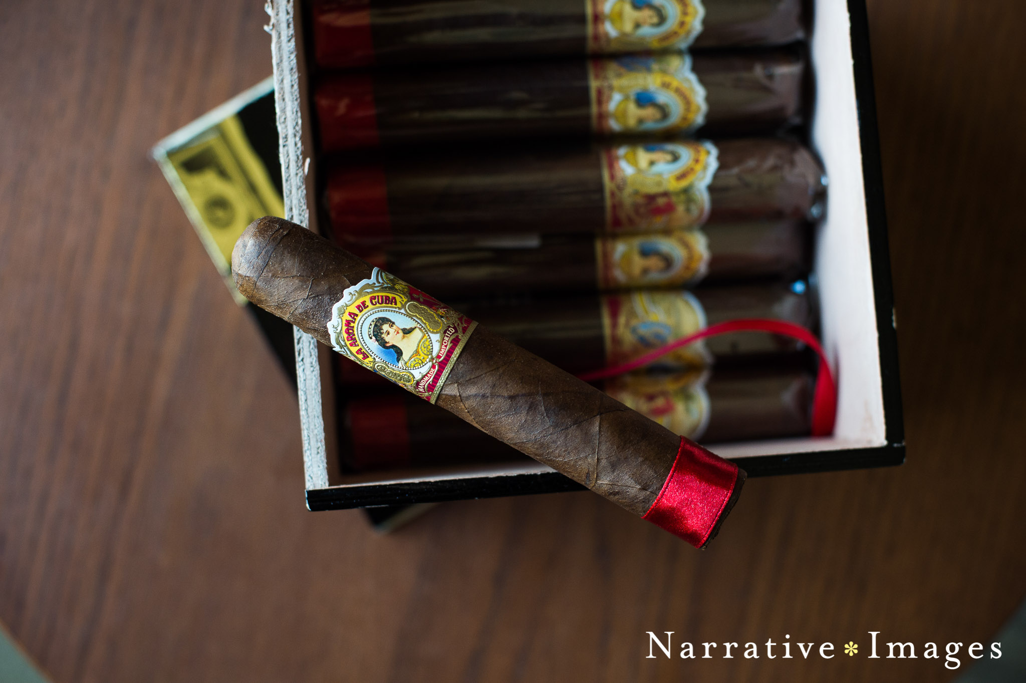 Classic Groomsmen gift a box of cuban cigars at Pala Resort and Casino